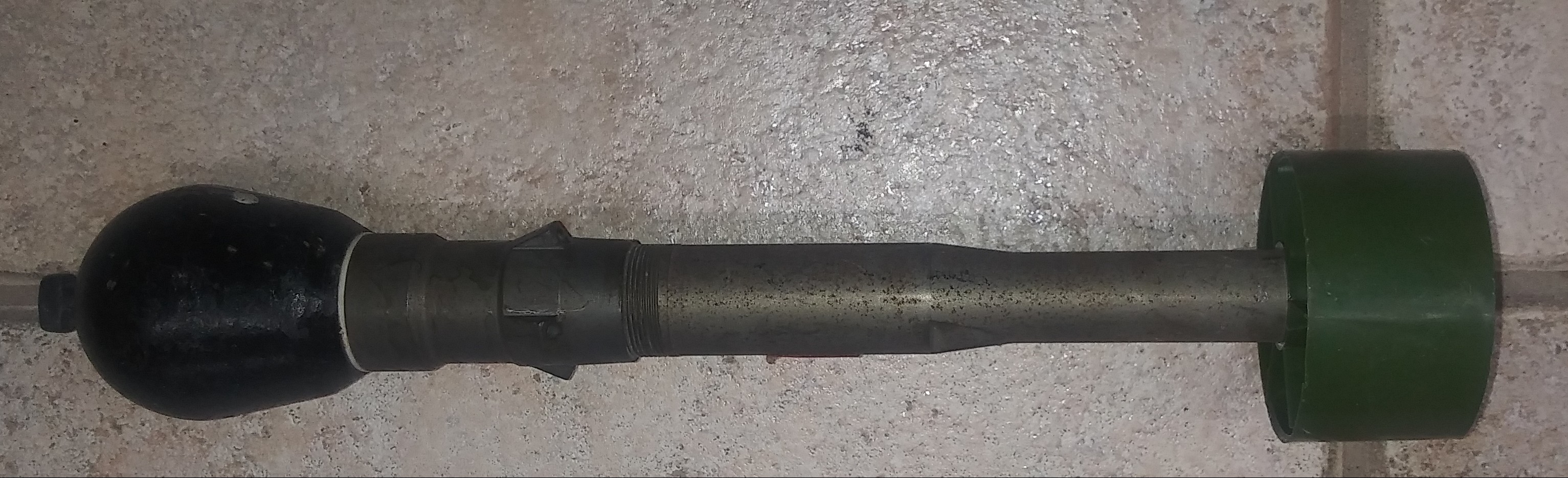 HUNGARIAN AMP-69 PGR RIFLE GRENADE- INERT TRAINING - Click Image to Close